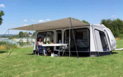Wigo Rolli Plus Ambiente 250/CaraOne 390 Volleingezogenes Markisenzelt -Camping im Freien 245762 1733699