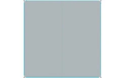 Bent Zip-Carpet Verbindbarer Teppich 250 X 250 Cm Africa