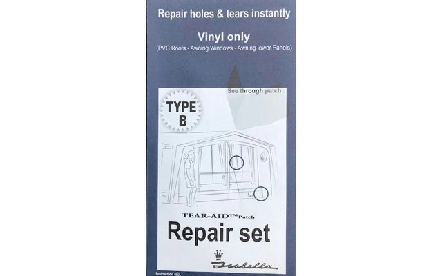 Isabella Zelt-Reparaturset Acryl 4 Isabella Zelt-Reparaturset Acryl – Bild 2