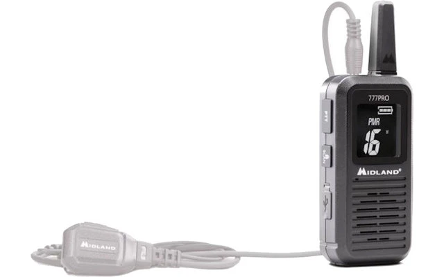 Midland 777 Pro PMR446 Sprechfunkgeräte 2 Stück Inkl. Akkus Und Ladegerät 7 Midland 777 Pro PMR446 Sprechfunkgeräte 2 Stück Inkl. Akkus Und Ladegerät – Bild 5