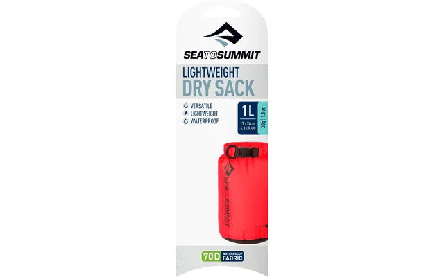 Sea To Summit Lightweight 70D Dry Sack Trockensack 1 Liter Grün 4 Sea To Summit Lightweight 70D Dry Sack Trockensack 1 Liter Grün – Bild 2
