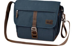 Jack Wolfskin Camden Town Umhängetasche Schwarz -Camping im Freien 426437 3082314