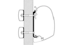 Thule Universal Markisenadapter Für Omnistor 4900 / 5200 / 8000 3 M 12 Thule Universal Markisenadapter Für Omnistor 4900 / 5200 / 8000 3 M -Camping im Freien 487793 3592771