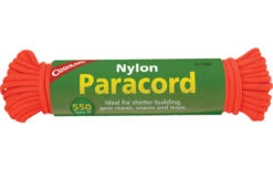 Coghlans Paracord Fallschirmseil 15,25 M Neon Orange