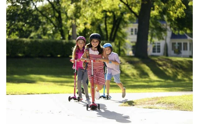 Micro Maxi Deluxe Kinder Kickboard Blau 6 Micro Maxi Deluxe Kinder Kickboard Blau – Bild 4