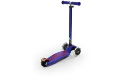 Micro Maxi Deluxe LED Kinder Kickboard Blau 12 Micro Maxi Deluxe LED Kinder Kickboard Blau -Camping im Freien 541981 3535796