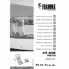 Fiamma Kit Side Tristor Montagekit Zum Anbringen Von Side W Pro F45 / Side W Pro Shade / Sun View Side F45 And Die Markise Tristor -Camping im Freien 562577 3789395