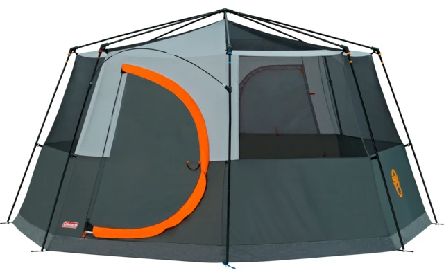 Coleman Octagon Familienzelt Für 8 Personen Orange 3 Coleman Octagon Familienzelt Für 8 Personen Orange