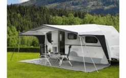 Walker Pioneer 240 All Season Vorzelt Mit Glasfibergestänge Größe 795 Umlaufmaß 780 - 810 Cm -Camping im Freien 656082 4554369