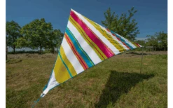 Bent Zip-Canvas Single Verbindbares Sonnensegel 250 X 250 X 250 Cm Weiß Gestreift Karibik 11 Bent Zip-Canvas Single Verbindbares Sonnensegel 250 X 250 X 250 Cm Weiß Gestreift Karibik -Camping im Freien 691805 4862594 1