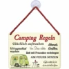 Blechschild Camping Regeln 1 Blechschild Camping Regeln -Camping im Freien 714701 4824689