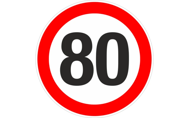 Schütz Aufkleber 100 Kmh Weiß 200 Mm 5 Schütz Aufkleber 100 Kmh Weiß 200 Mm – Bild 3