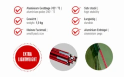 High Peak Kingfisher 2 Leichtgewichtiges Kuppelzelt 220 X 140 Cm 7 High Peak Kingfisher 2 Leichtgewichtiges Kuppelzelt 220 X 140 Cm -Camping im Freien 803018 5244815